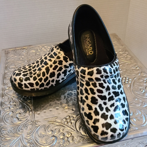 Ingaro Women's Leather Quarter Lining Brandy Slip Resistant Shoes, Size: 6.5 - Picture 3 of 12